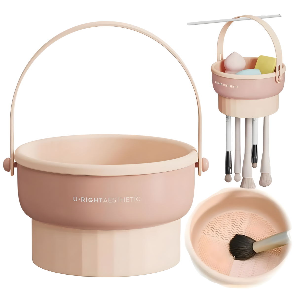 makeup brush cleaner silicone